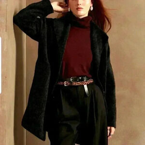 Banana Republic Textured Cocoon Jacket- Coat